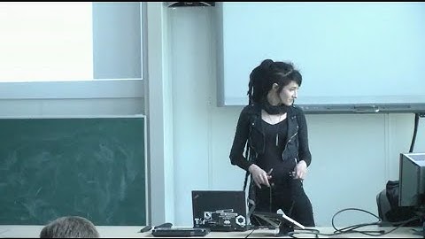 Tor Developer Isis Lovecruft lectures on anonymity systems at Radboud Universiteit