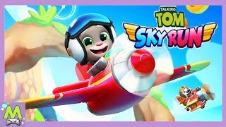 Говорящий Том Воздушный Бег/Talking Tom Sky Run.Гонки на Самолетах в Новой Игре про Тома screenshot 4