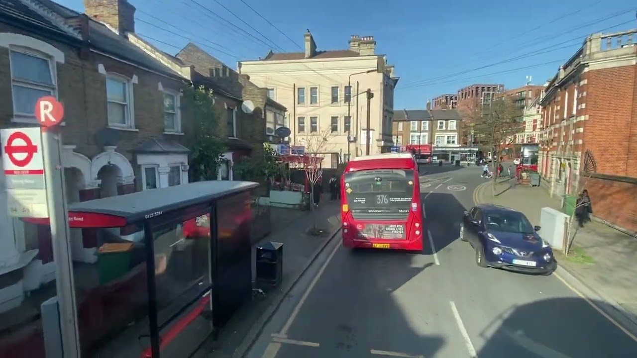 London bus route 104 towards Stratford on G3 operated by GAL 