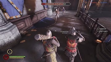 chivalry 2 - war club gameplay - the fall of lionspire