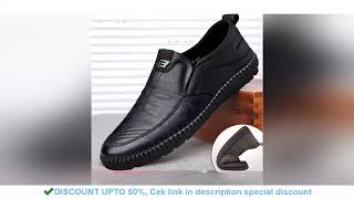 Download Lagu Mens PU Leather Loafers Non Slip Walking Flats Breathable Outdoor Slip on Casual Shoes for Male Work MP3 Download Lagu Mens PU Leather Loafers Non Slip Walking Flats Breathable Outdoor Slip on Casual Shoes for Male Work MP3