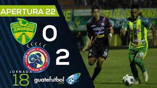 Xinabajul 0-2 Xelajú MC jornada 18 Torneo Apertura 2022 LNFG