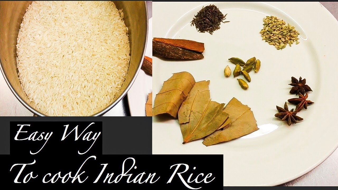 Easy Way To Cook Indian Rice(चावल) - YouTube