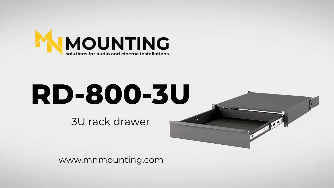 Rd Rack Electrc RD-800/3U — 3U-standart rack drawer — features | MN Mounting Solutions ...
