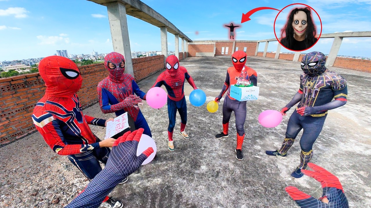 What Happened To Spider Man Red’s Birthday Against the Serbian Dancing Lady (Action POV Story)
