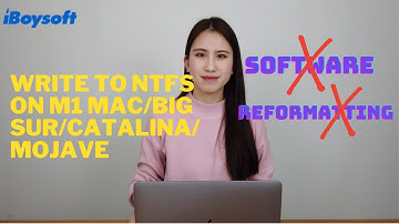 How to enable NTFS  write support on M1 Mac or macOS Monterey/Big Sur without software?