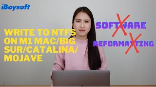 How to enable NTFS  write support on M1 Mac or macOS Monterey/Big Sur without software?