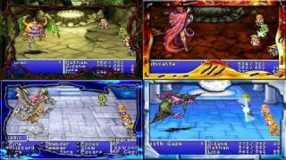 Final Fantasy I (GBA) Bonus Dungeons Menu (HD)