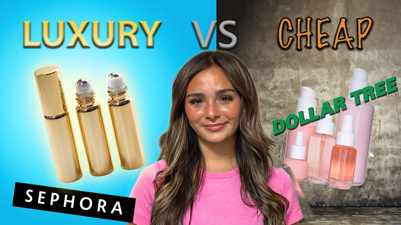 EXPENSIVE vs. CHEAP MAKEUP! Is it REALLY worth it!? YOU DECIDE!!! - YouTube