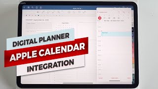 APPLE Calendar & Digital Planner integration, finally!