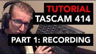 Tascam 414 tutorial / Matador - Garland Jeffreys / Part 1: RECORDING