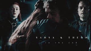 Sansa & Theon ✘ In the end