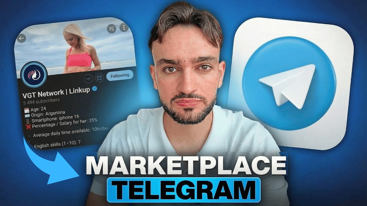 GUIDE COMPLET: Marketplace Telegram OFM (avantages, risques et réalité)