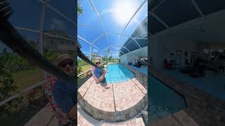 POV: Cleaning a Florida Pool Like You've Never Seen Before 💦