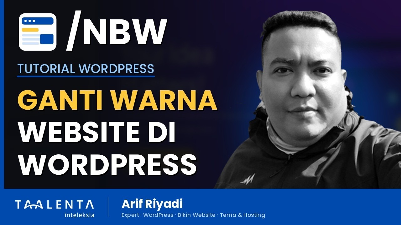 Cara Ganti Warna Tampilan Website di WordPress