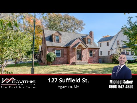 127 Suffield St., Agawam, MA home video tour
