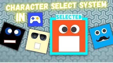 I Added Character select system in my game in Max 2D #4