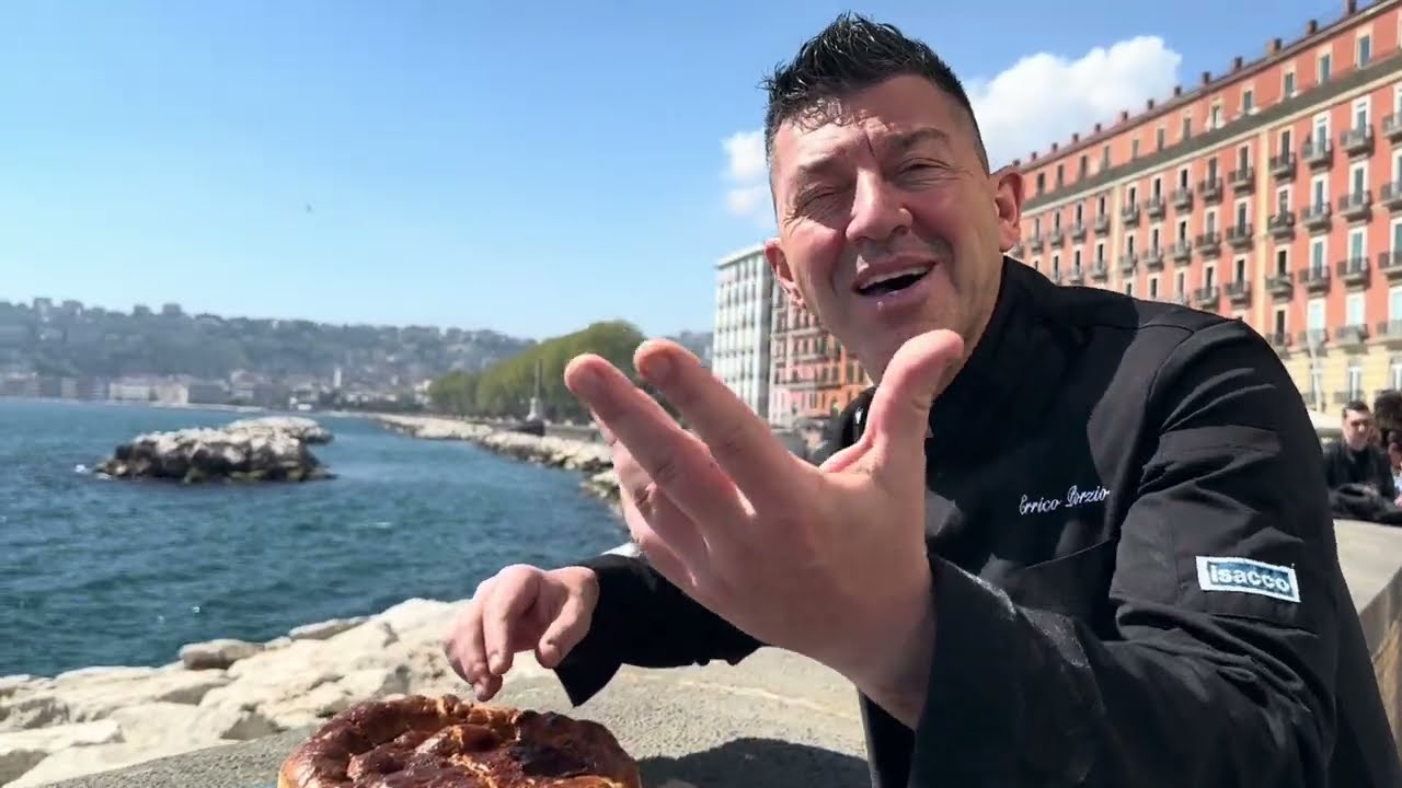 Videoricetta pizza chiena napoletana passo dopo passo com spiegazione di Errico Porzio