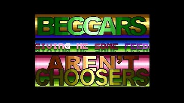 Commodore 16 demo: MagerValp - Beggars Aren