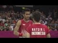 DEN v INA - Mixed Doubles Badminton Group C Full Match - London 2012 Olympics