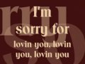 Sorry For Loving You - A. Dave (Lyrics)