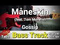 Måneskin - GOSSIP ft. Tom Morello (Bass Track) Tabs