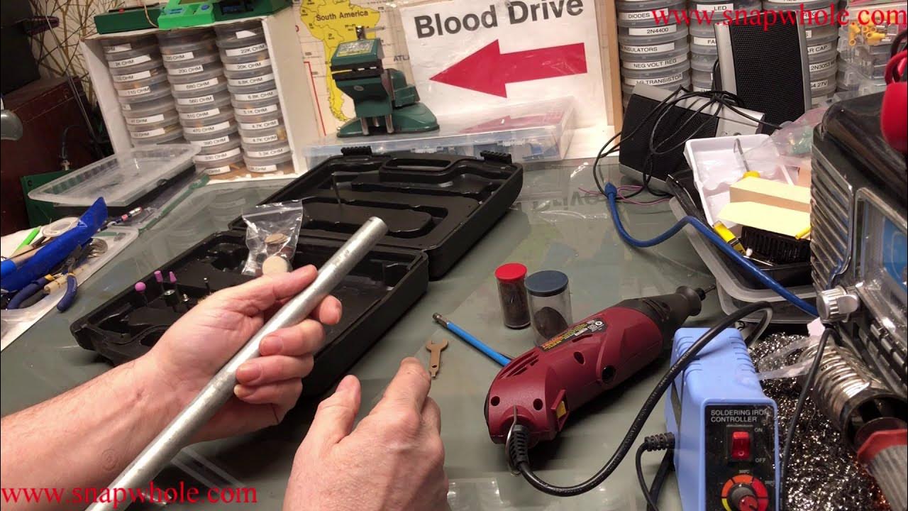Harbor Freight Rotary Tool Cut Off Wheel Demonstration YouTube