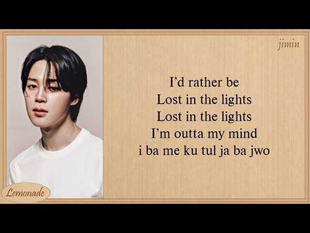 Jimin Like Crazy Easy Lyrics class=