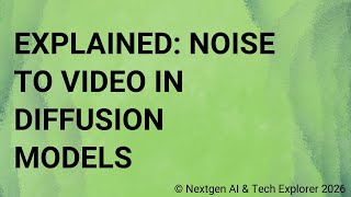 Explained Noise to Video in Diffusion Models Wealth