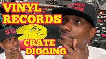 VINYL RECORD CRATE DIGGING SAMPLES AKAI MPC X