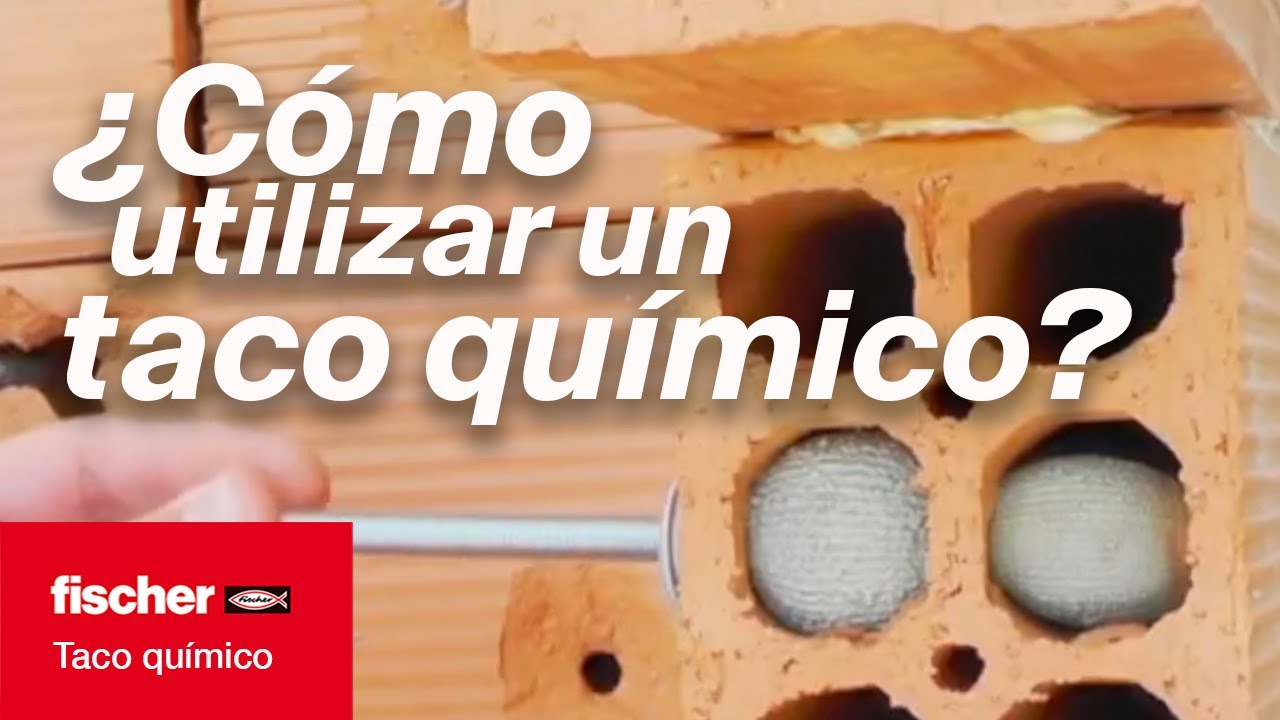 Cómo utilizar un taco químico? 