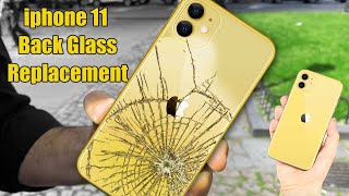 iPhone 11 Back Glass Replacement with out Laser machine Back Glass Fix!