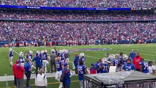 Buffalo Bills “Shout” song live 9/26/21