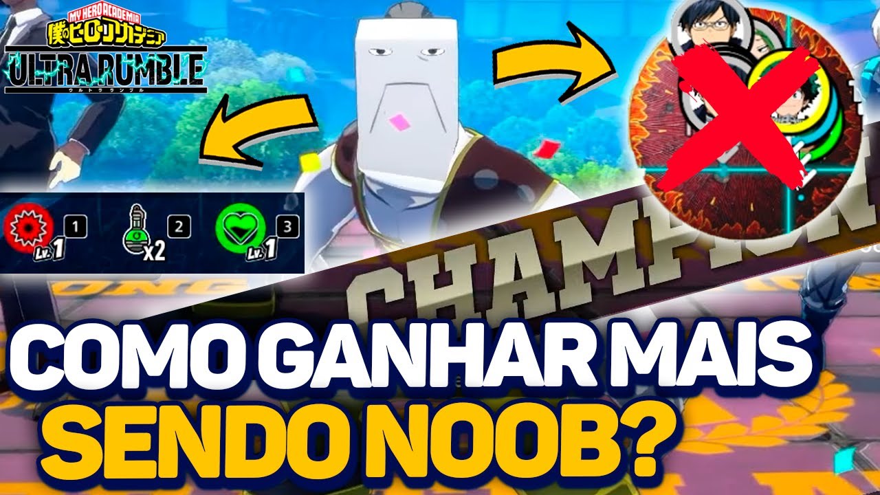 As MELHORES DICAS para GANHAR MAIS mesmo SENDO NOOB no MY HERO ULTRA RUMBLE!