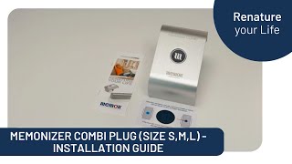 memonizerCOMBI plug, size S, M or L - installation guide