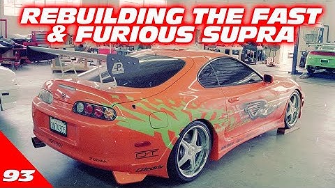 Building the Fast and Furious Supra