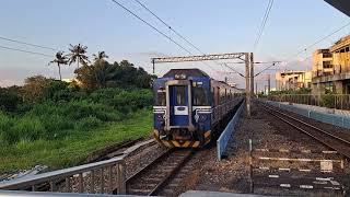 3227次500型區間車(561+554)跑山線往潮州離開後庄站~