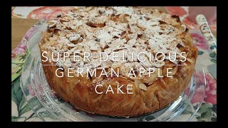 SUPER DELICIOUS German Apple cake 🍰