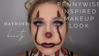 PENNYWISE INSPIRED HALLOWEEN MAKEUP LOOK - SENEGENCE