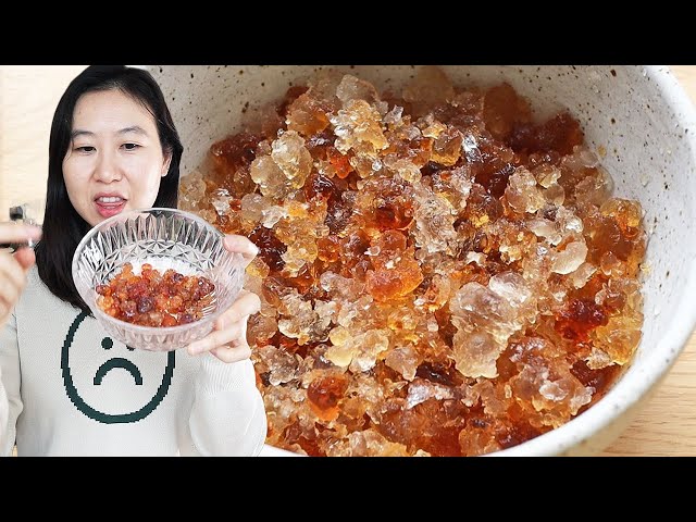 CAN YOU EAT THIS??! -- PEACH GUM + CHINESE DESSERT 怎嗎