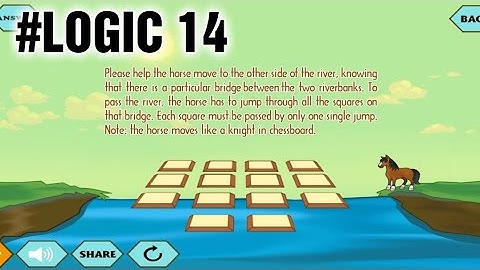 river Crossing iq solutions / chapter 1 logic 14