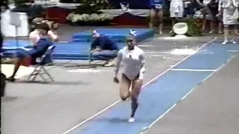 1991 NCAA Championships   Allison Barber V