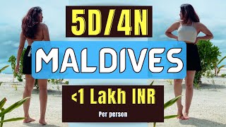 Maldives trip PLAN & BUDGET | Cost Breakdown for trip from INDIA | 5D/4N | COVID Travel Restrictions