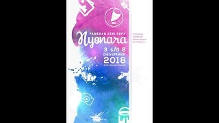 Persiapan dan Pemasangan Display Pameran Seni Rupa Nyonara Dewan Kesenian Situbondo
