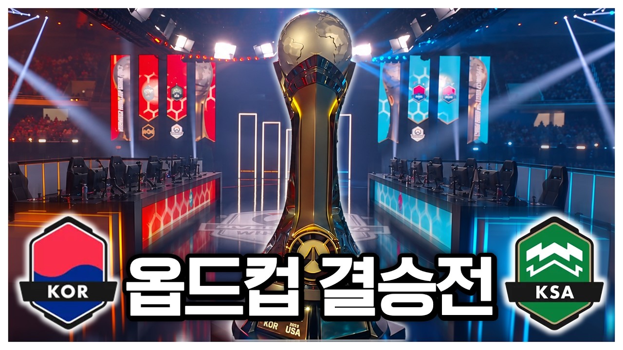 8년 만에 결승전에 진출한 대한민국... 결과는?? | 옵드컵 결승전 사우디 vs 한국