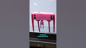 Deze robot is zojuist een wandkunstwerk geworden