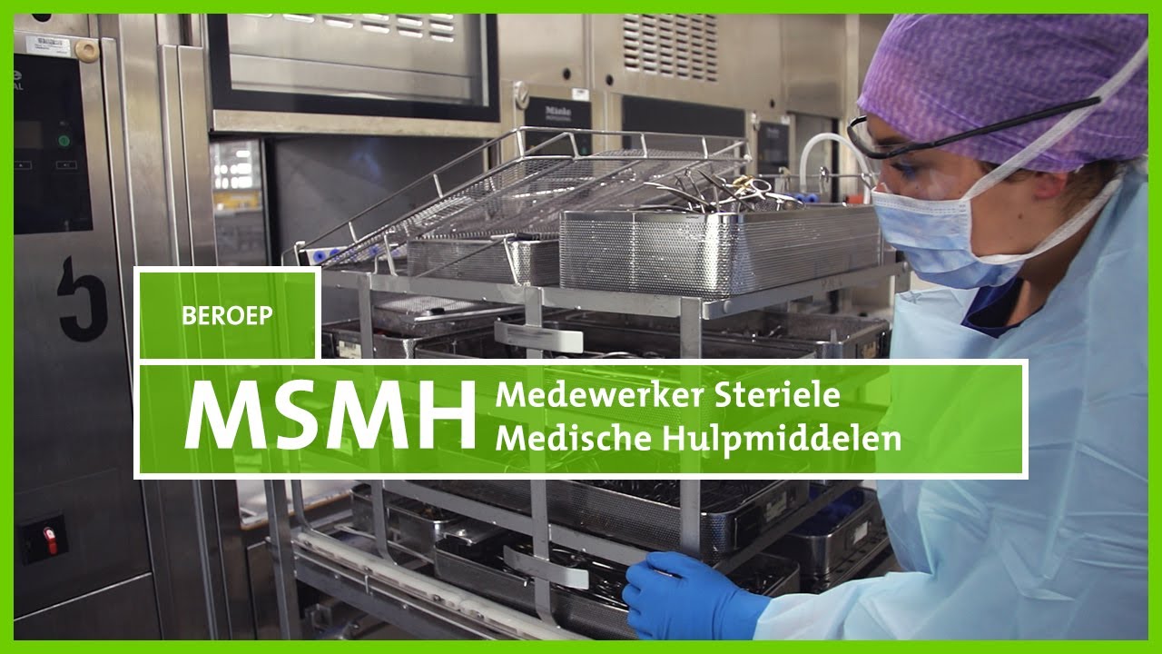 Werken in het ziekenhuis: Medewerker Steriele Medische Hulpmiddelen (MSMH)
