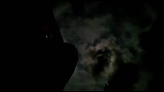 Midnight moon with clouds moving | moving clouds | Mk backgrounds