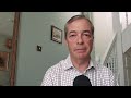 Be safe out there: Nigel Farage’s message about the ongoing coronavirus outbreak