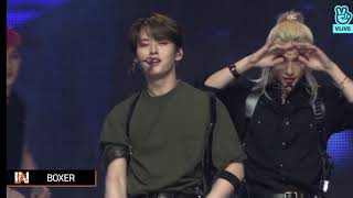 Stray Kids - 'Boxer' VLIVE performance ONLINE UNVEIL: IN生